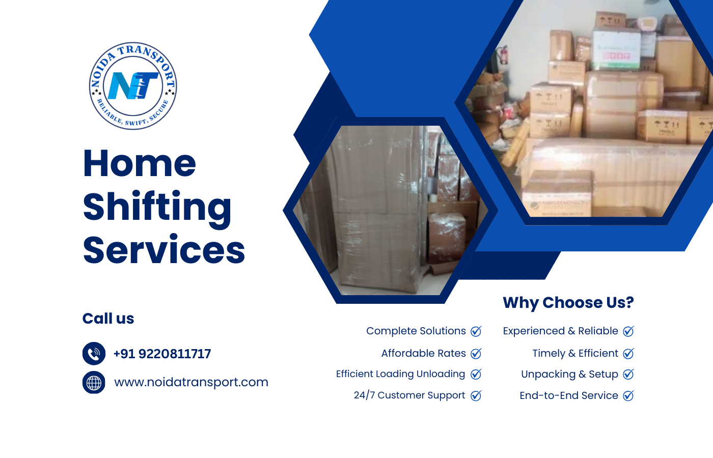 Home Shifting Services in Noida